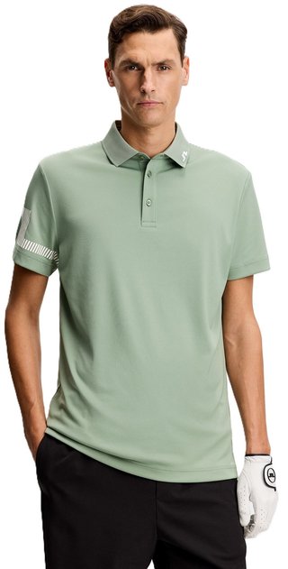 J.Lindeberg Heath męskie polo, hedge green