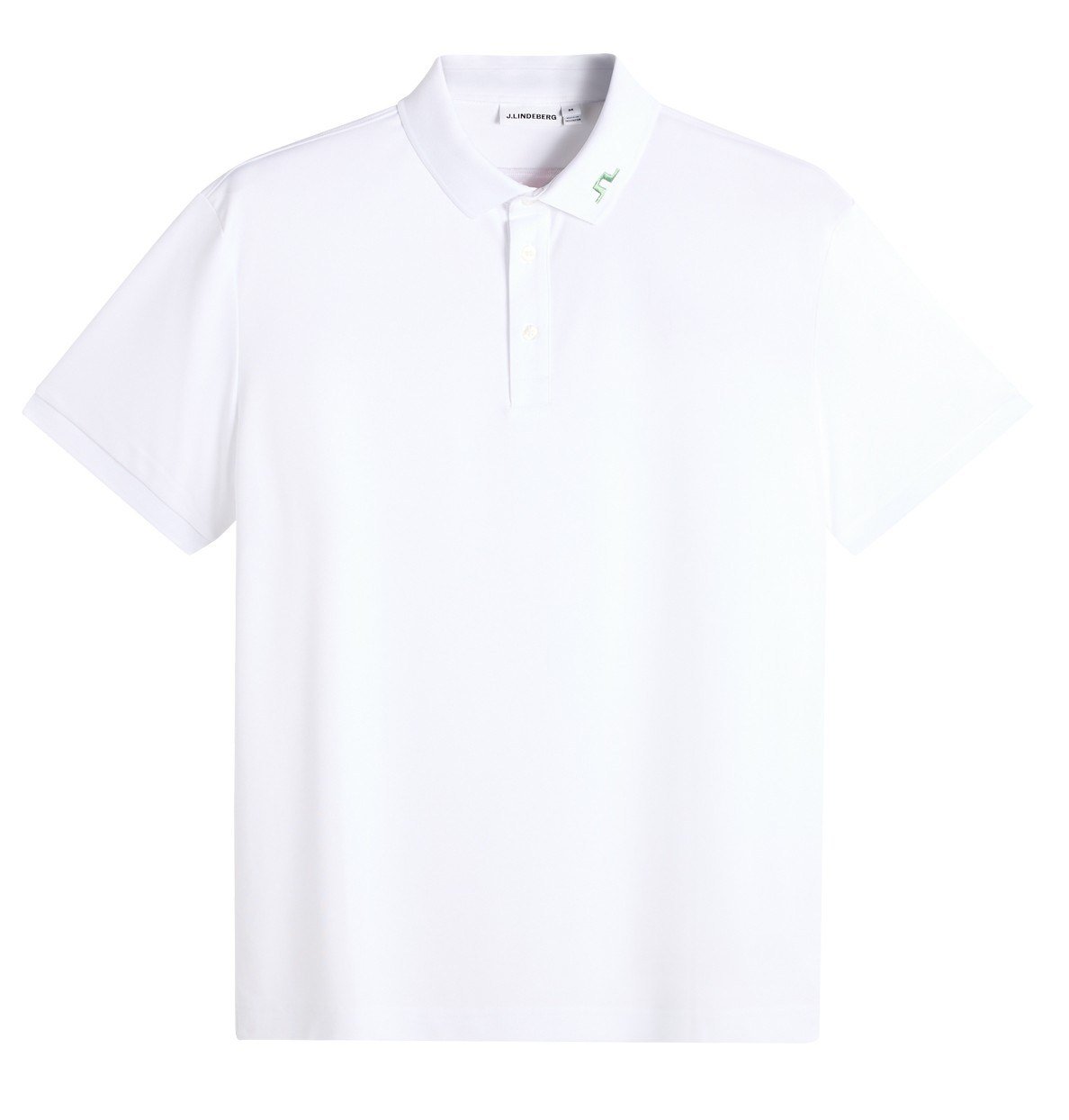 J.Lindeberg KV Print męskie polo, paradise hedge green