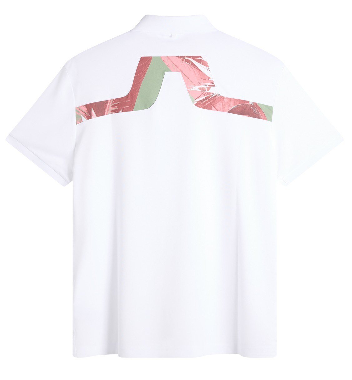 J.Lindeberg KV Print męskie polo, paradise hedge green