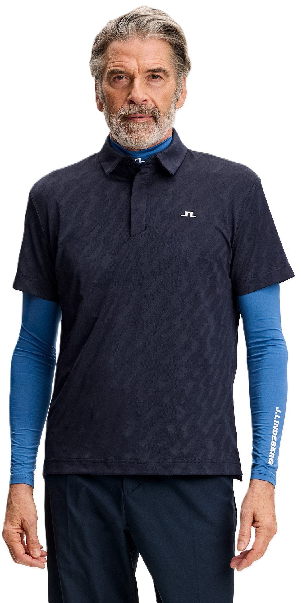 J.Lindeberg Wilhelm męskie polo, JL Navy