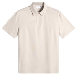 J.Lindeberg Tod Print męskie polo, flight bridge moonbeam