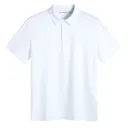 J.Lindeberg Tod Print męskie polo, flight bridge white sky