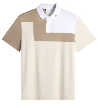 J.Lindeberg Rody męskie polo, moonbeam