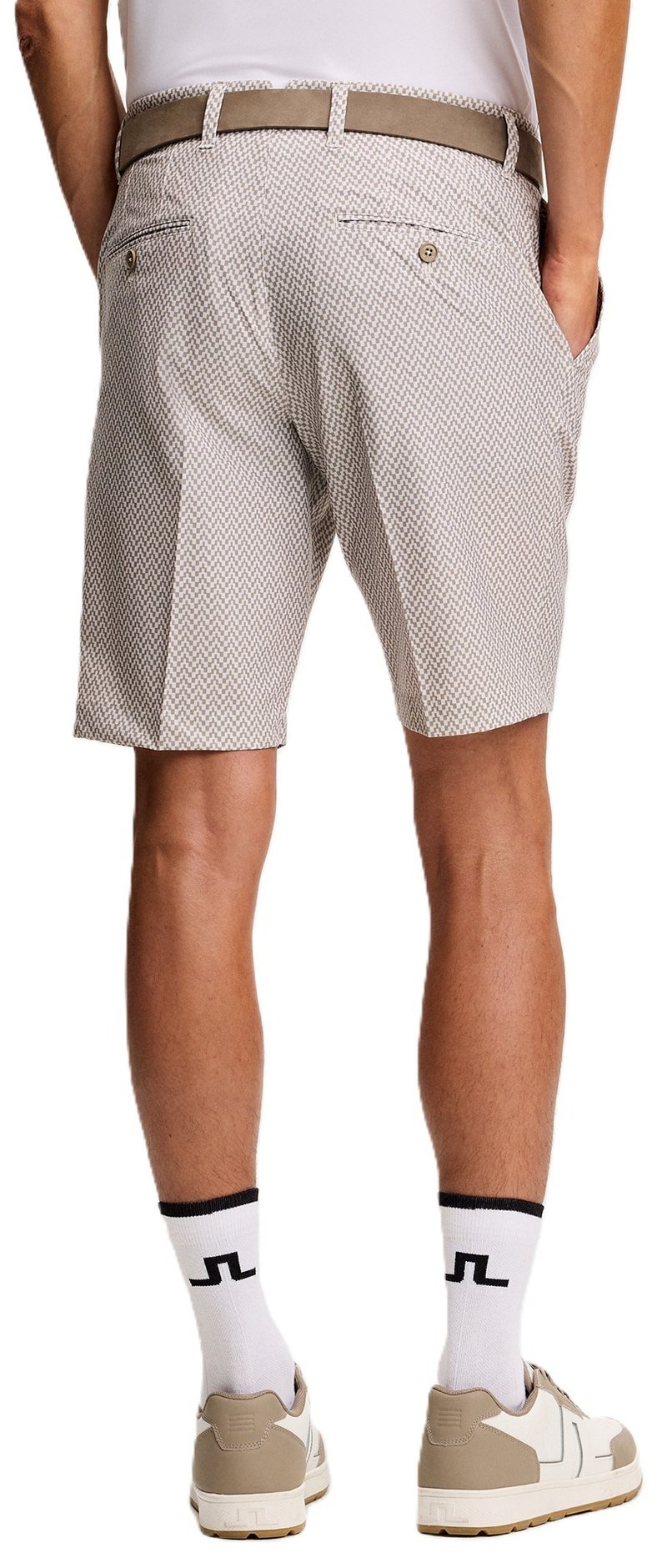 J.Lindeberg Eloy spodenki męskie, bridge stack brindle