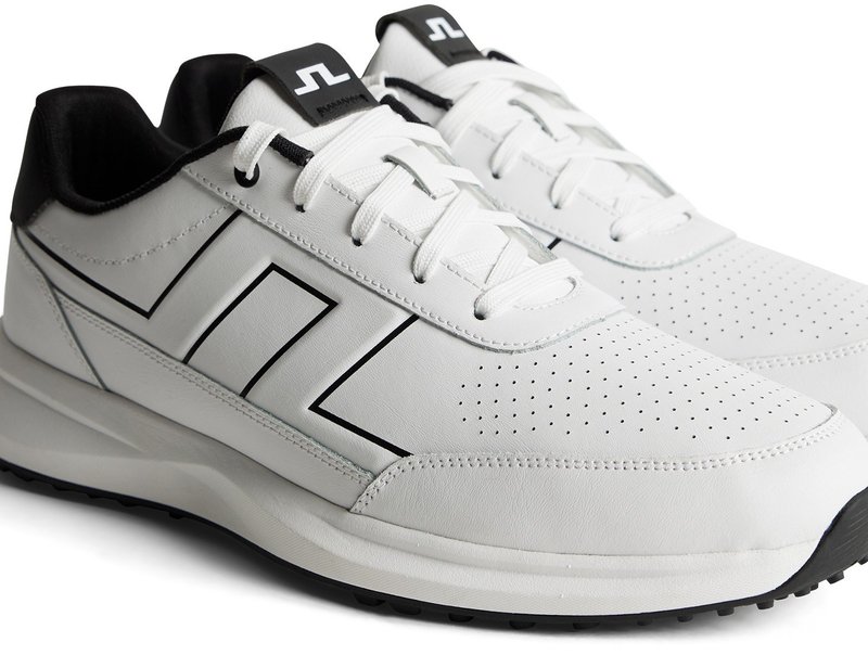 J.Lindeberg Bridge Golf Sneaker męskie buty golfowe, białe