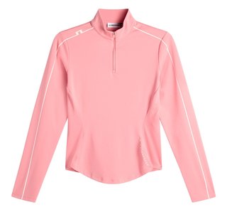 J.Lindeberg Adiola Quarter Zip Mid Layer bluza damska, flamingo plume