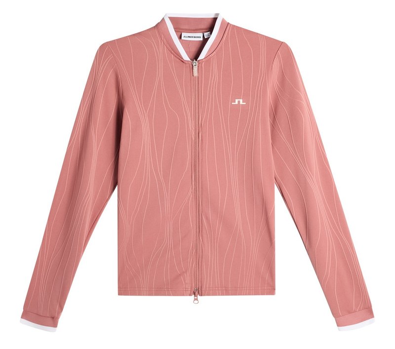 J.Lindeberg Susanna Mid Layer bluza damska, withered rose