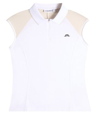 J.Lindeberg Lei damskie polo, białe