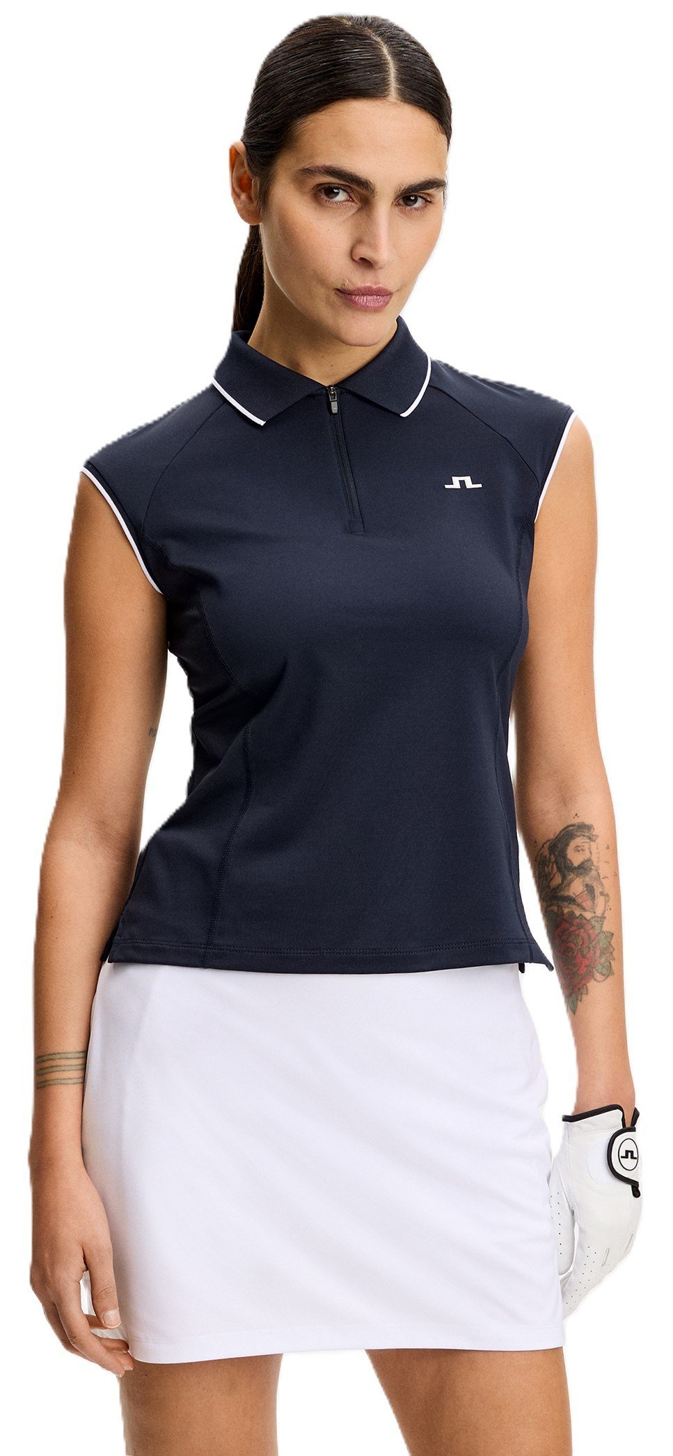J.Lindeberg Lei damskie polo, JL Navy