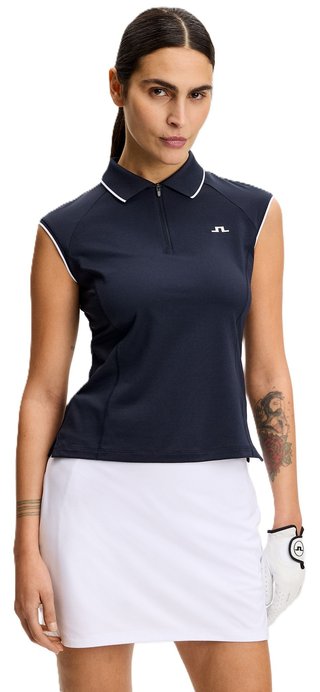 J.Lindeberg Lei damskie polo, JL Navy