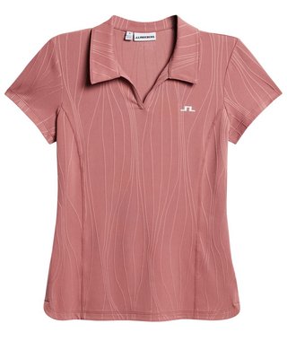 J.Lindeberg Marlie damskie polo, withered rose