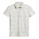 J.Lindeberg Tour Tech Print dámské polo, oak island fossil