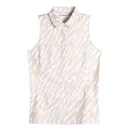 J.Lindeberg Dena Print damskie polo, oak island fossil