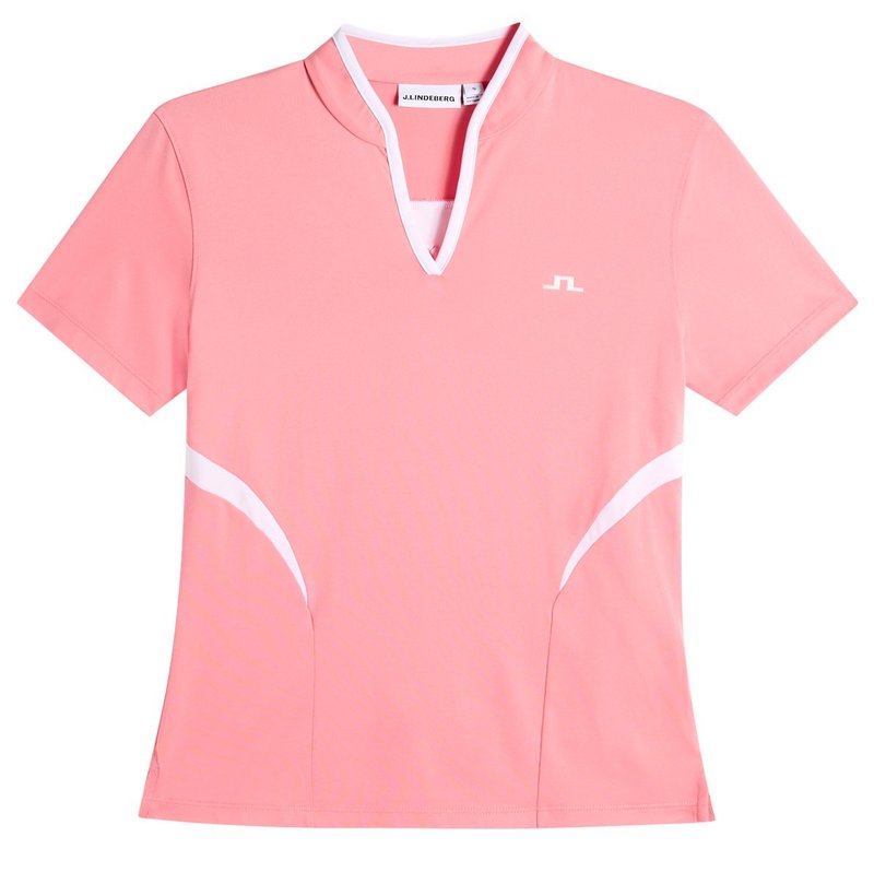 J.Lindeberg Katie damska koszulka, flamingo plume