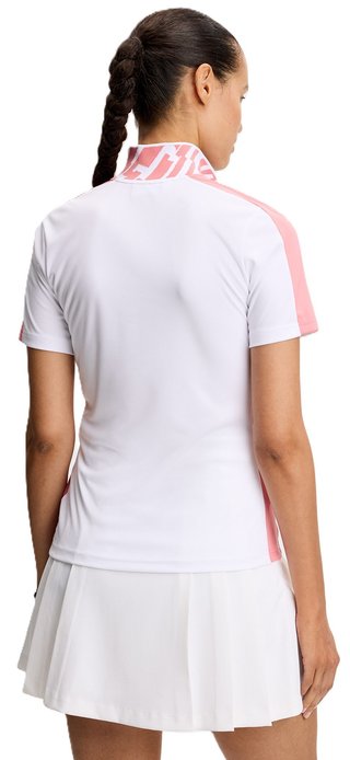 J.Lindeberg Pip damskie polo, białe