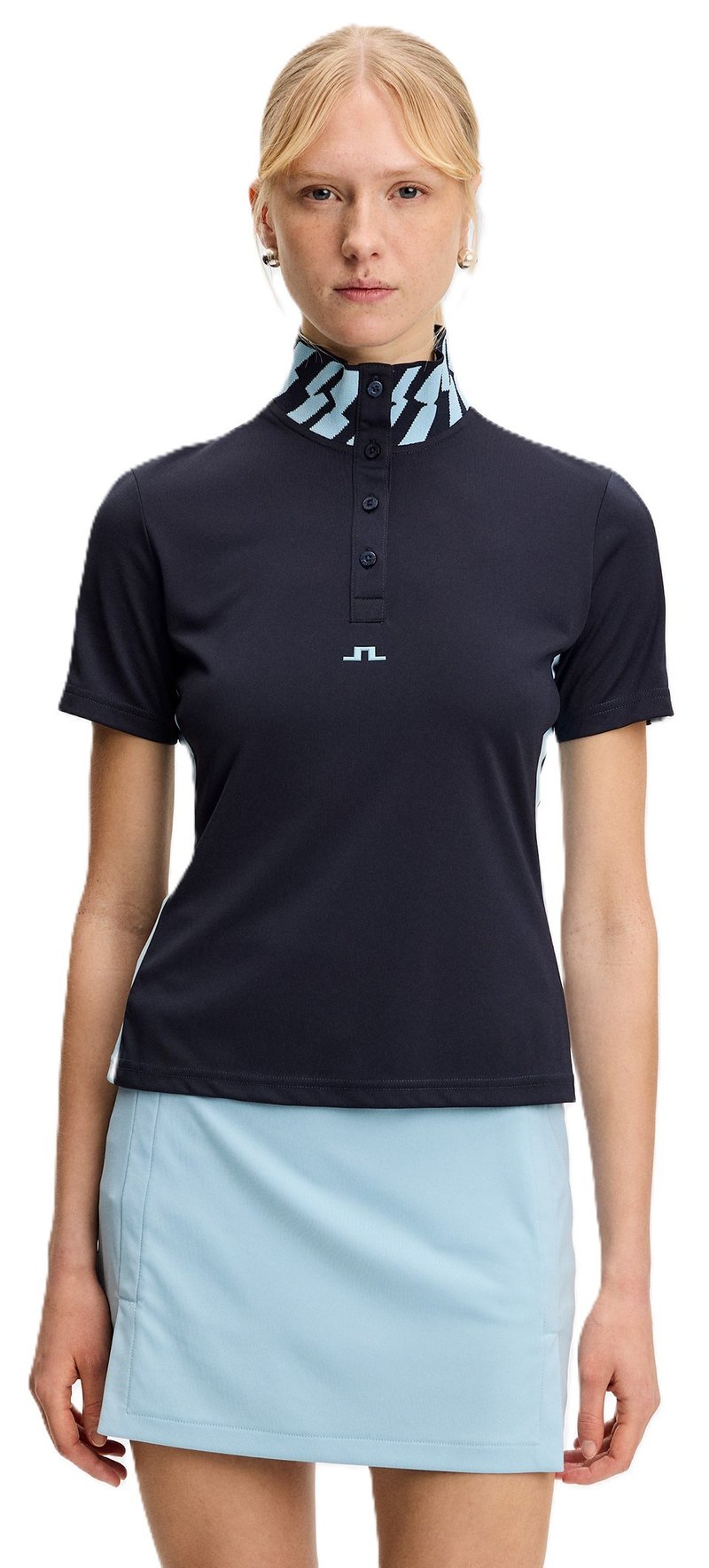J.Lindeberg Pip damskie polo, JL navy