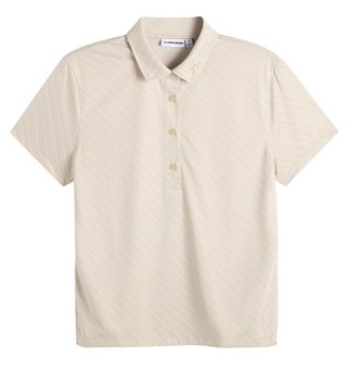 J.Lindeberg Caitlyn damskie polo, flight bridge moonbeam