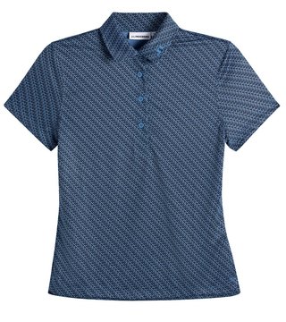 J.Lindeberg Caitlyn damskie polo, flight bridge navy fed