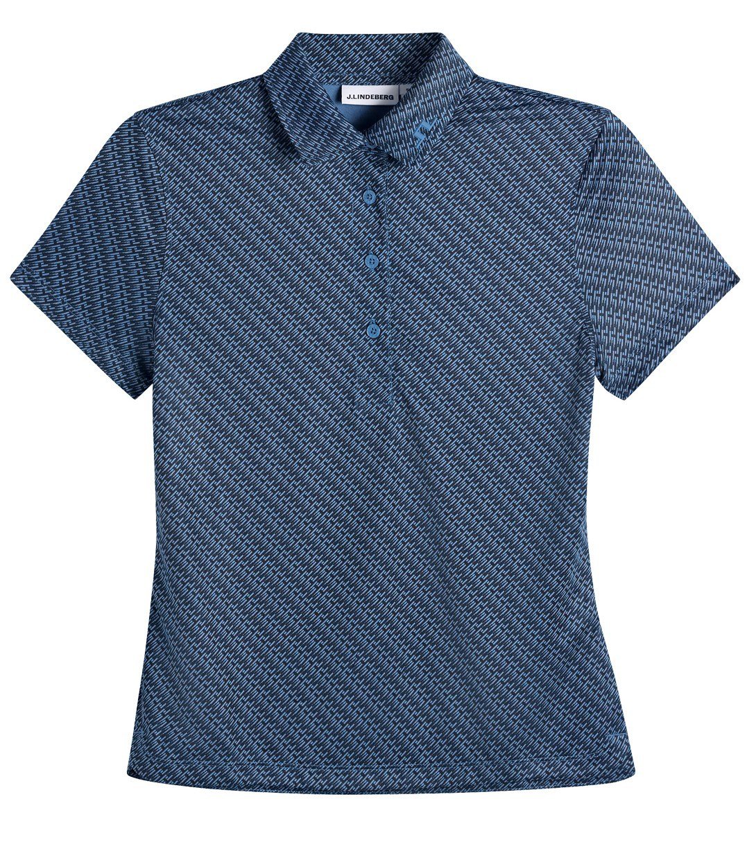 J.Lindeberg Caitlyn damskie polo, flight bridge navy fed