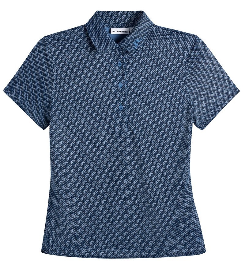 J.Lindeberg Caitlyn damskie polo, flight bridge navy fed