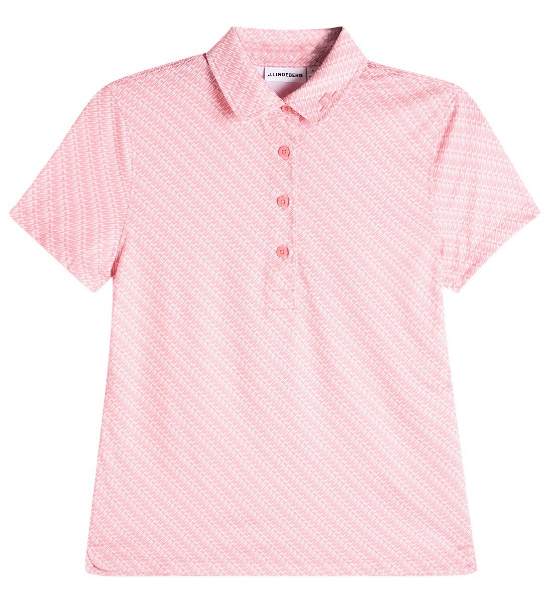 J.Lindeberg Caitlyn damskie polo, flight bridge flamingo