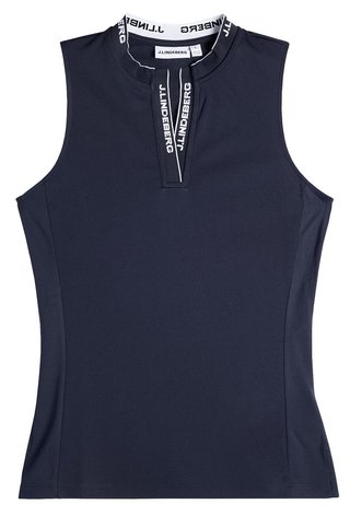 J.Lindeberg Leya Sleeveless damskie polo, JL Navy