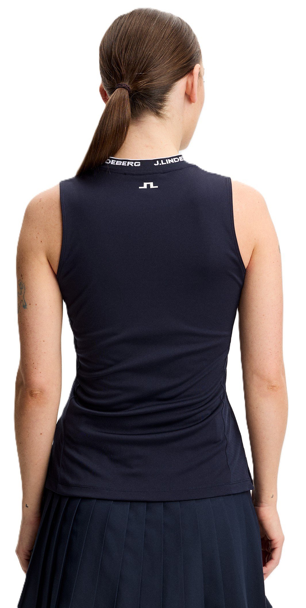 J.Lindeberg Leya Sleeveless damskie polo, JL Navy