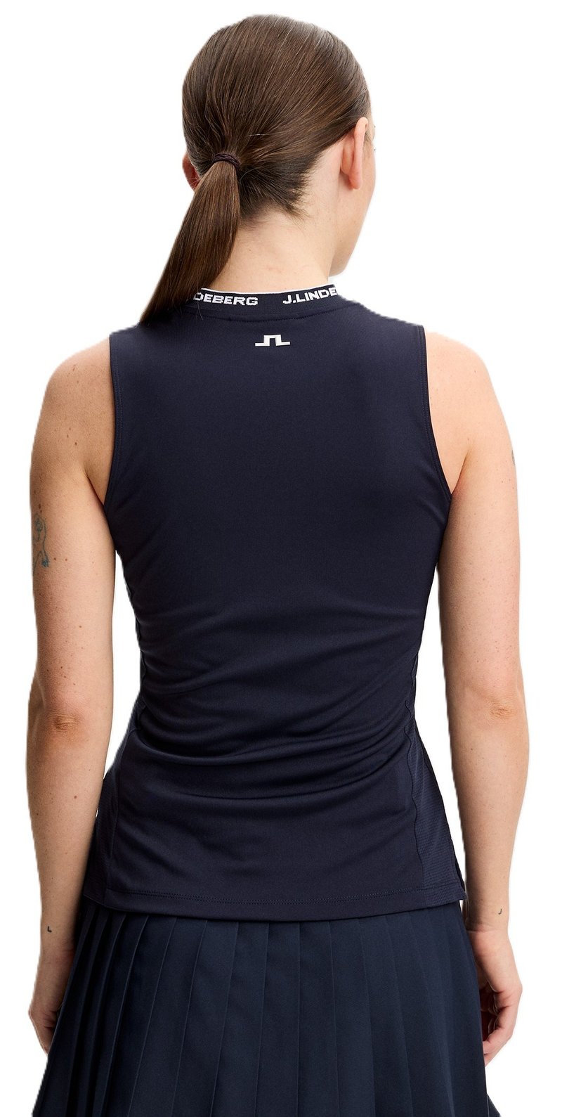 J.Lindeberg Leya Sleeveless damskie polo, JL Navy