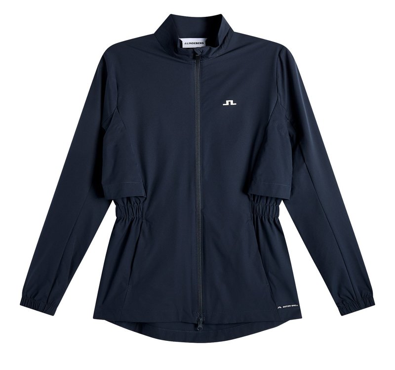 J.Lindeberg Ellie Motion shell damska kurtka, JL Navy