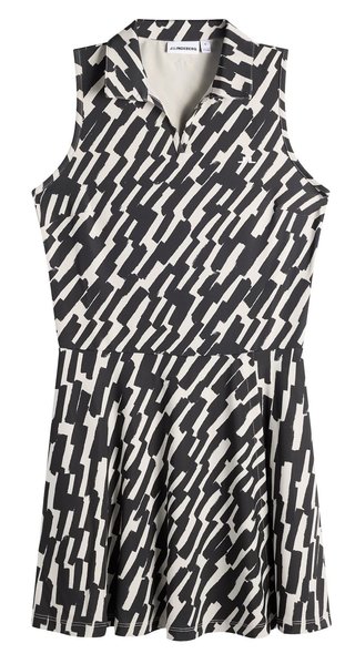 J.Lindeberg Dana Printed sukienka golfowa, oak moonbeam