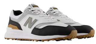 New Balance 997 SL męskie buty golfowe, biało/czarne