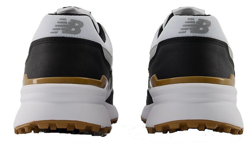 New Balance 997 SL męskie buty golfowe, biało/czarne