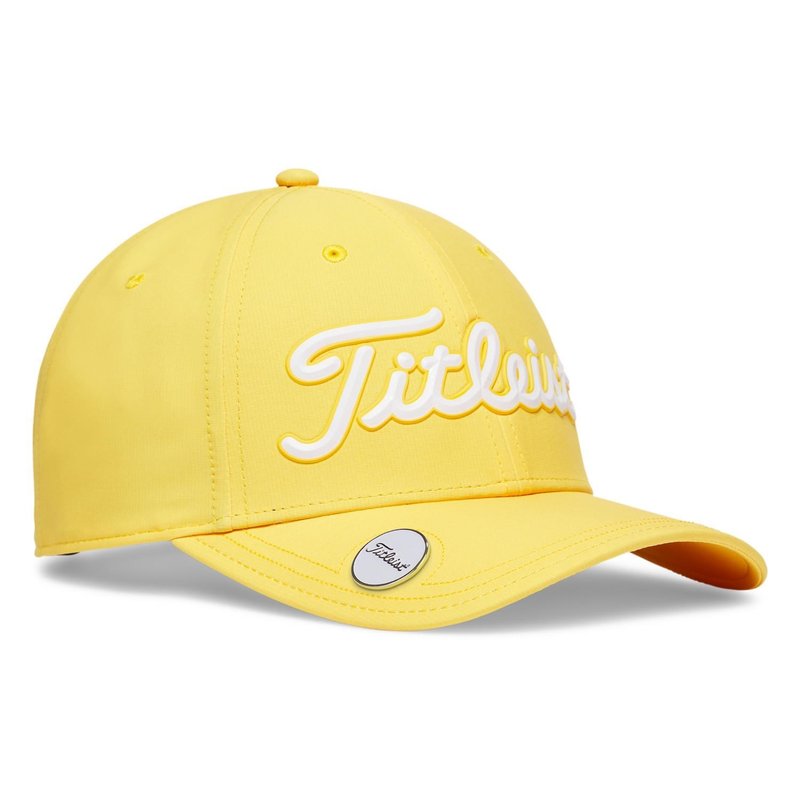 Titleist Players Ball Marker czapka męska, żółta