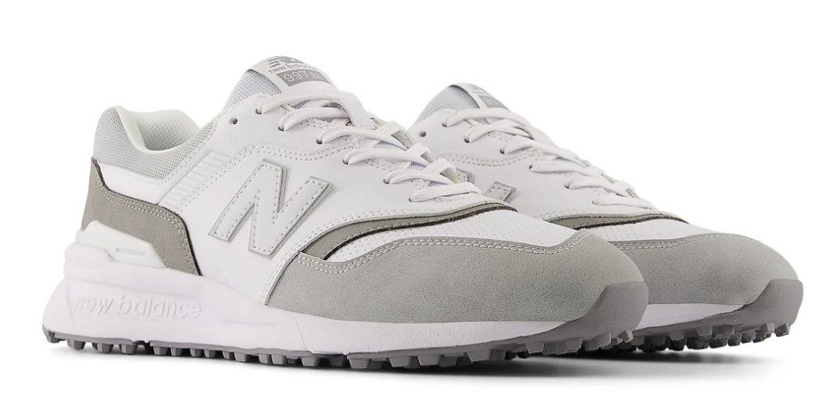 New Balance 997 SL męskie buty golfowe, light grey/gris clair