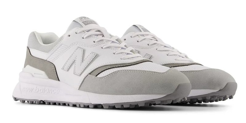 New Balance 997 SL męskie buty golfowe, light grey/gris clair