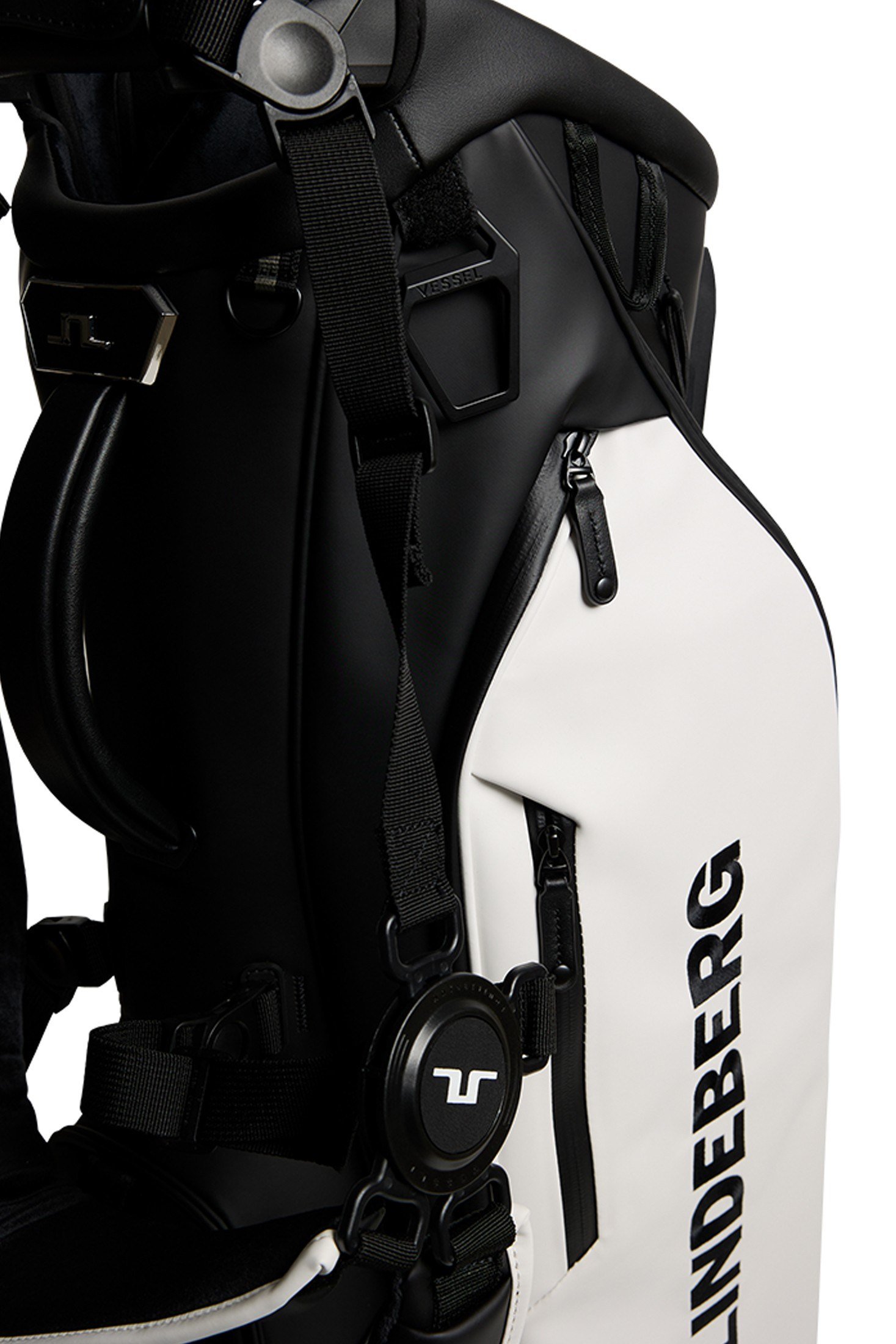 J.Lindeberg Play stand bag, czarny