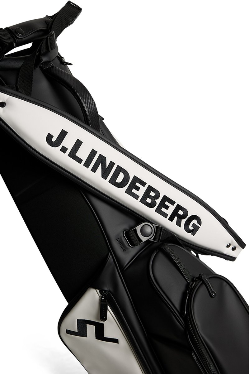 J.Lindeberg Sunday stand bag, czarny
