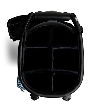 J. Lindeberg Play Printed stand bag, Bridge Stack Forget Navy M