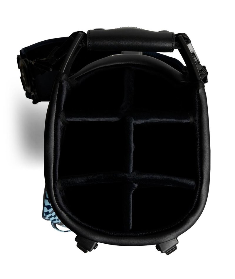 J. Lindeberg Play Printed stand bag, Bridge Stack Forget Navy M