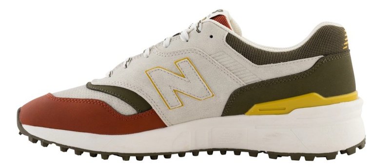 New Balance 997 SL męskie buty golfowe, olive/taupe