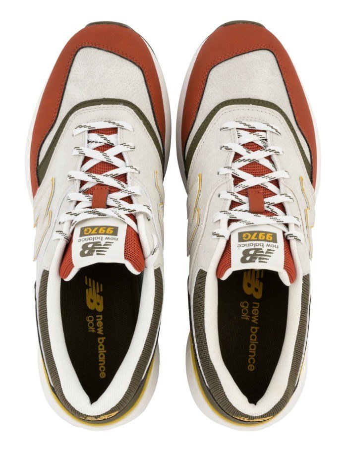 New Balance 997 SL męskie buty golfowe, olive/taupe