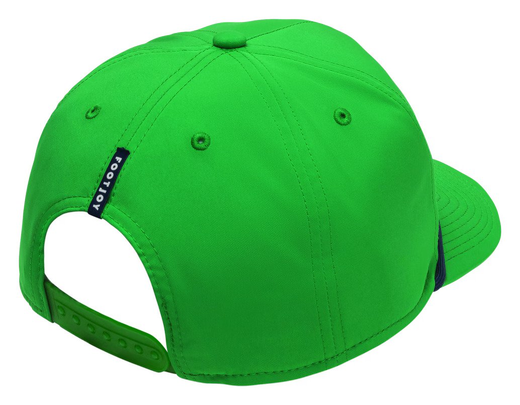 FootJoy FJ Panel - 18th Hole unisex czapka, zielona