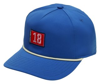 FootJoy FJ Panel - 18th Hole unisex czapka, niebieska