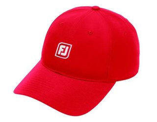 FootJoy FJ Performace unisex czapka z daszkiem, czerwona