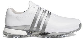 Adidas Tour360 24 męskie buty golfowe, white/iron metal/silver