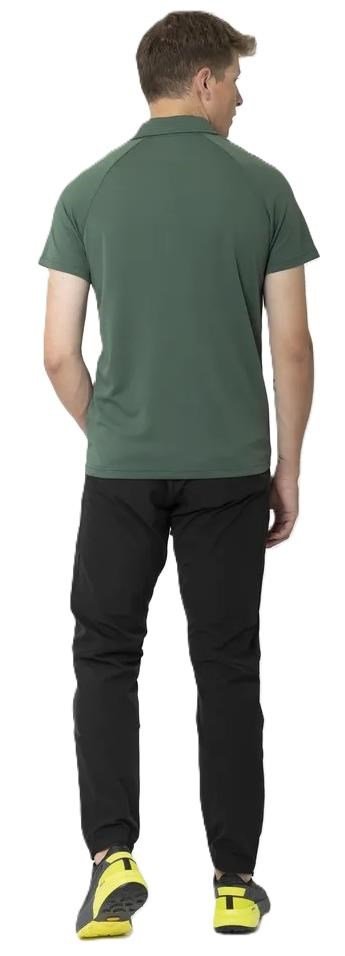 2117 of Sweden Fröseke Technical Pique męskie polo, forest green