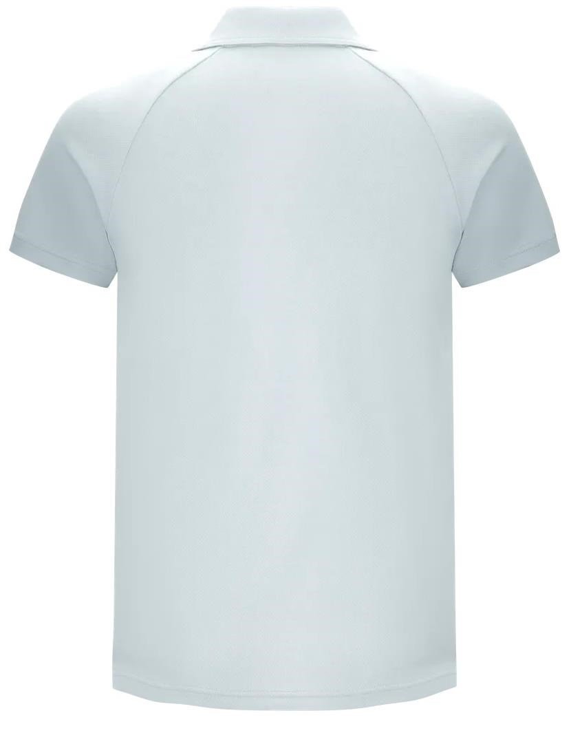 2117 of Sweden Fröseke Technical Pique męskie polo, pearl blue