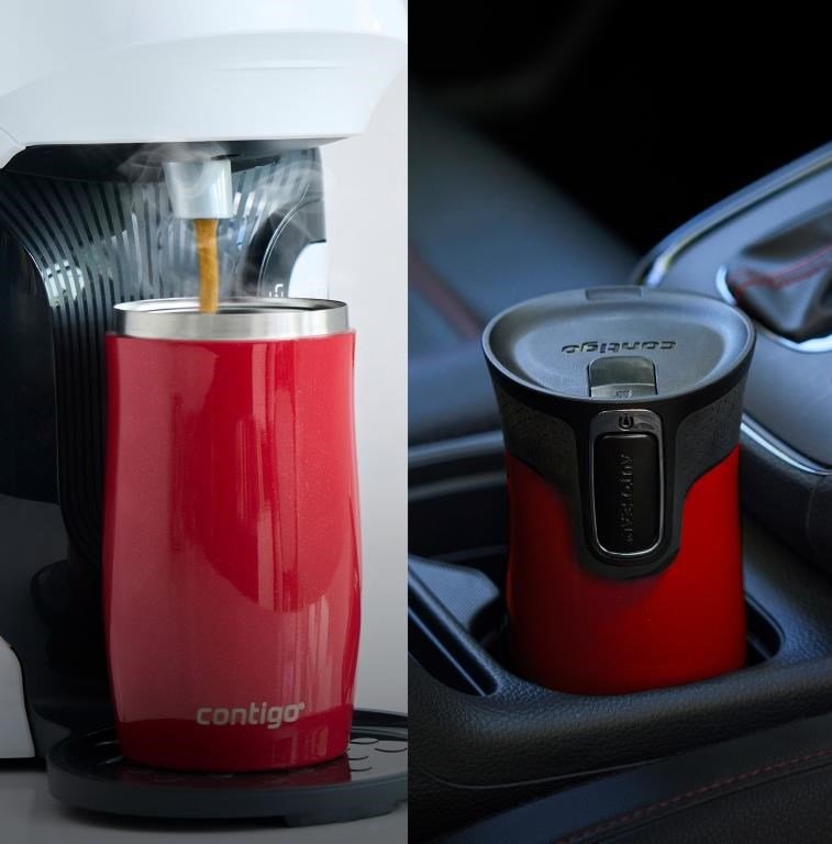 Contigo West Loop Mini kubek termiczny, 300 ml, berry