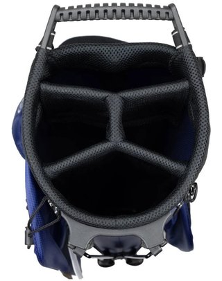 U.S. Kids Golf TS5-66 stand bag 33", granatowy/biały