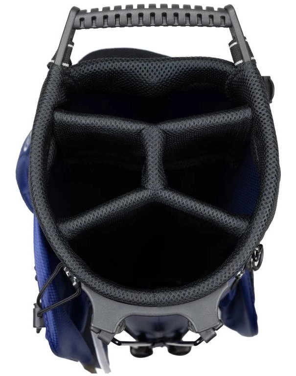 U.S. Kids Golf TS5-66 stand bag 33", granatowy/biały